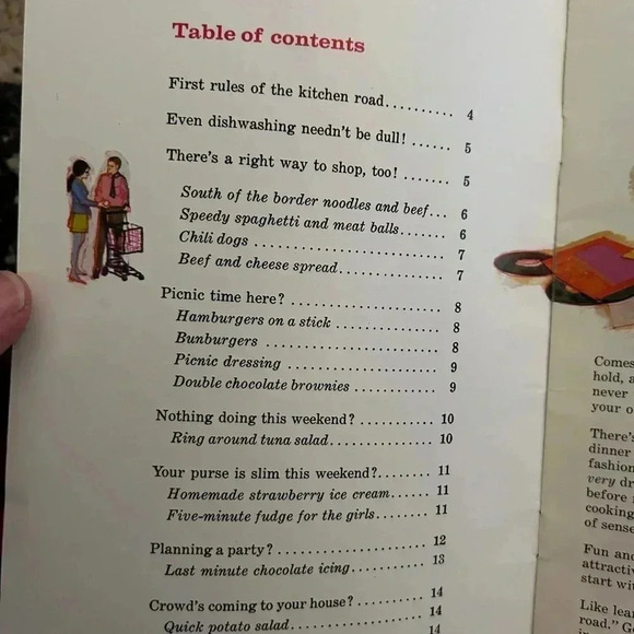Collection of vintage cookbooks for kids, teens, and parents! From the 60s-70s - Picture 9 of 11